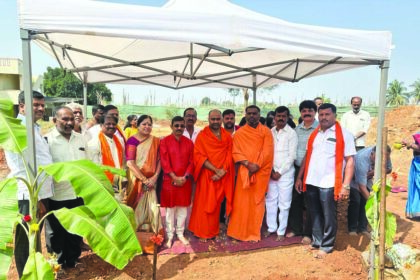 ಕಾಳಿಕ ದೇವಾಲಯಕ್ಕೆ ಶಂಕುಸ್ಥಾಪನೆ