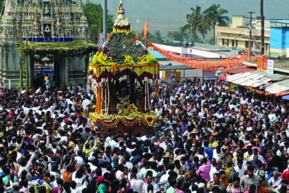 ಅದ್ದೂರಿಯಾಗಿ ನಡೆದ ಇತಿಹಾಸ ಪ್ರಸಿದ್ಧ ಶ್ರೀ ಘಾಟಿ ಸುಬ್ರಹ್ಮಣ್ಯ ಸ್ವಾಮಿ ಬ್ರಹ್ಮರಥೋತ್ಸವ