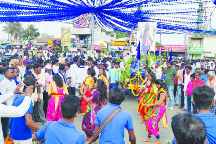 ಬೇಲೂರಿನಲ್ಲಿ ಸಂಭ್ರಮದ ಭೀಮ ಕೋರೆಗಾಂವ್ ವಿಜಯೋತ್ಸವ ಆಚರಣೆ