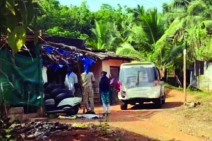 ಎಣ್ಮೂರಿನ ಮನೆಯೊಂದರಲ್ಲಿ ಪರಿಶೀಲನೆ