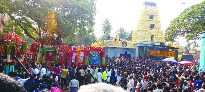 ಶ್ರೀ ಬಿಸಿಲೇಶ್ವರಿ ದೇವಿಯ ಜಾತ್ರಾ ಮಹೋತ್ಸವ ಹಾಗೂ ಸಿಡಿ ಉತ್ಸವ