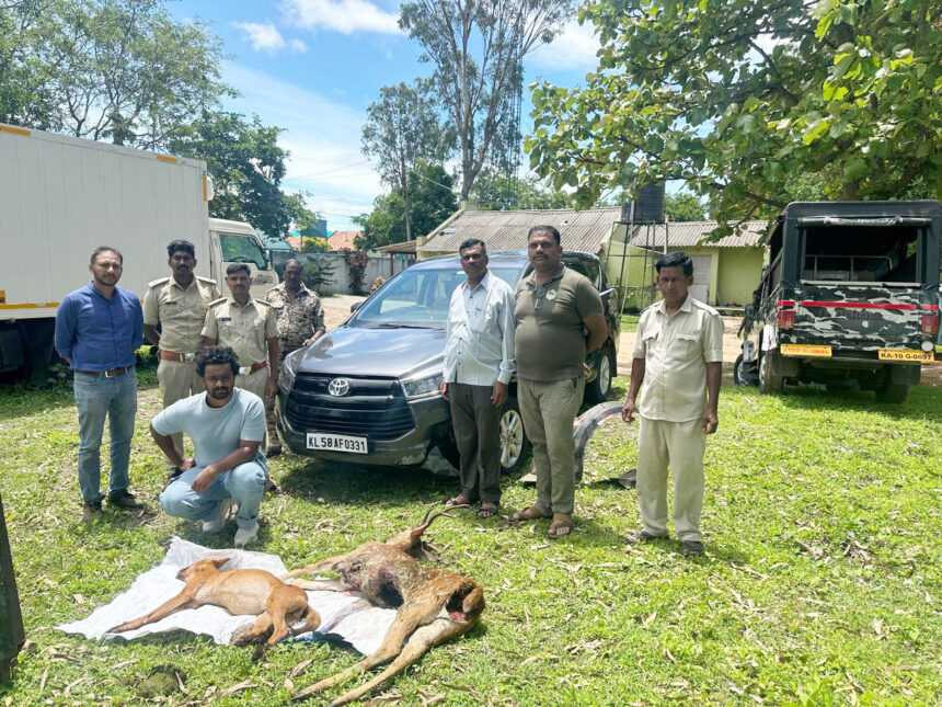 ವಾಹನ ಸಮೇತ ಆರೋಪಿ ಸೆರೆ