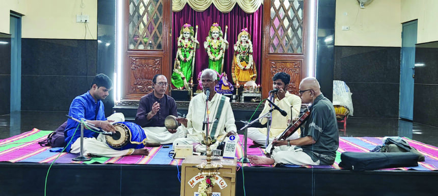 ವಿದ್ವಾನ್ ಕೆ.ಎಸ್.ಮೋಹನಕುಮಾರರಿಂದ ಗಾಯನ ಕಛೇರಿ