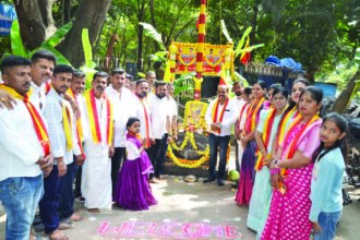 ನಂದಿನಿ ಬಡಾವಣೆಯಲ್ಲಿ ಕನ್ನಡ ರಾಜ್ಯೋತ್ಸವ