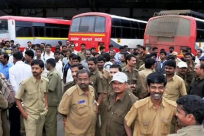 ಬೇಡಿಕೆಗಳ ಈಡೇರಿಕೆಗೆ ಆಗ್ರಹ: ಸುವರ್ಣಸೌಧದ ಮುಂದೆ KSRTC ಬಸ್ ಚಾಲಕರ ಪ್ರತಿಭಟನೆ, ಸರ್ಕಾರಕ್ಕೆ ಮೊದಲೇ ದಿನವೇ ತಟ್ಟಿದ ಪ್ರತಿಭಟನೆ ಬಿಸಿ