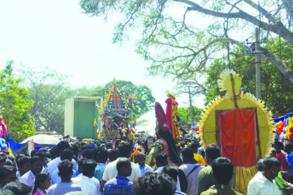 ವಿಜೃಂಭಣೆಯಿಂದ ನಡೆದ ಮಹಿಮರಂಗಸ್ವಾಮಿ ಬ್ರಹ್ಮರಥೋತ್ಸವ