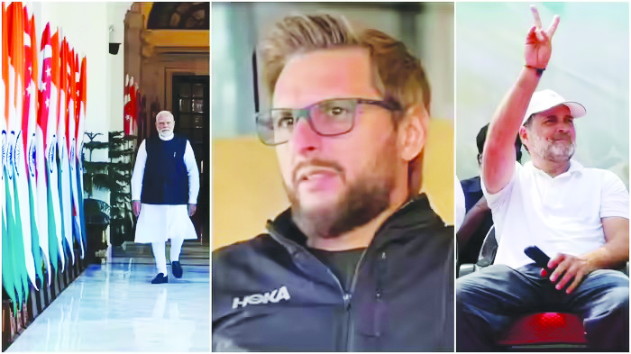 “ಮೋದಿಯನ್ನು ತೆಗಳಿ, ರಾಹುಲ್ ಗಾಂಧಿಯನ್ನು ಹೊಗಳಿದ: ಶಹೀದ್ ಅಫ್ರಿದಿ”