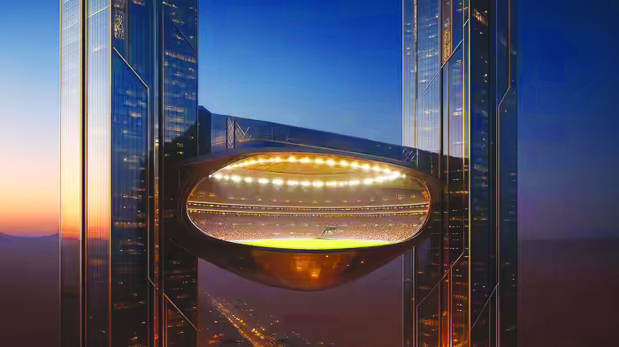 ಸೌದಿ ಅರೇಬಿಯಾದಲ್ಲಿ ಸಾವಿರ ಅಡಿ ಎತ್ತರದಲ್ಲಿ `SKYಸ್ಟೇಡಿಯಂ’ ನಿರ್ಮಾಣ ಸೌದಿ ಅರೇಬಿಯಾದಲ್ಲಿ ಸಾವಿರ ಅಡಿ ಎತ್ತರದಲ್ಲಿ `SKYಸ್ಟೇಡಿಯಂ’ ನಿರ್ಮಾಣ