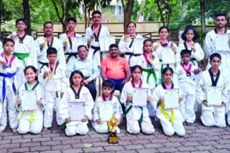 “ಟೆಕ್ವಾಂಡೋ ಕ್ರೀಡಾಕೂಟ ೨೦೨೫-೨೬ ಪದಕ ವಿಜೇತರಾಗಿ  ರಾಷ್ಟ್ರಮಟ್ಟಕ್ಕೆ ಆಯ್ಕೆ”