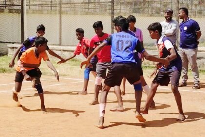 “ಜಿಲ್ಲಾ ಮಟ್ಟದ ಕಬಡ್ಡಿ ಮತ್ತು ಥ್ರೋ ಬಾಲ್ ಕ್ರೀಡಾಕೂಟ”