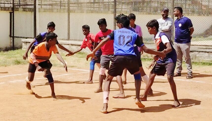 “ಜಿಲ್ಲಾ ಮಟ್ಟದ ಕಬಡ್ಡಿ ಮತ್ತು ಥ್ರೋ ಬಾಲ್ ಕ್ರೀಡಾಕೂಟ”