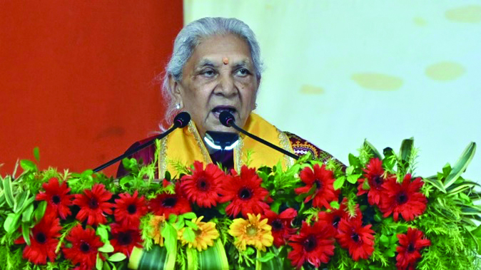 “ಲಿವ್-ಇನ್ ಸಂಬAಧ ತಪ್ಪಿಸಿ ವಿದ್ಯಾರ್ಥಿನಿಯರಿಗೆ ಉ.ಪ್ರ. ರಾಜ್ಯಪಾಲೆ ಆನಂದಿಬೆನ್ ಎಚ್ಚರಿಕೆ”