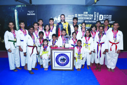 “ಪ್ಯಾಂಥರ್ಸ್ ಟೇಕ್ವಾಂಡೋ ಆಕಾಡೆಮಿಯ ಕ್ರೀಡಾಪಟುಗಳಿಗೆ ೨೧ ಚಿನ್ನದ ಪದಕ”