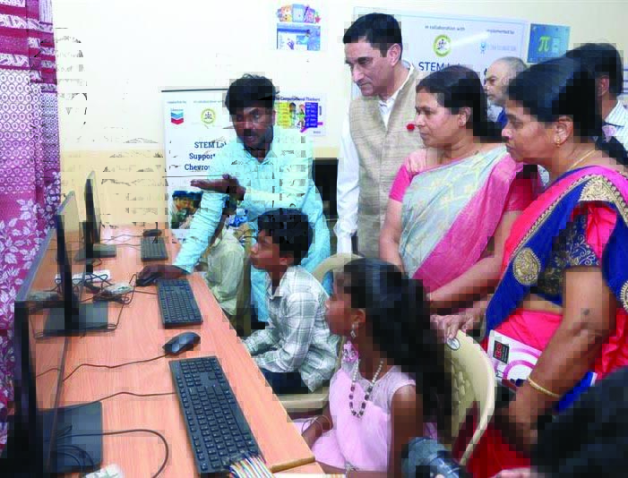 “ನಗರದ ಸರ್ಕಾರಿ ಶಾಲೆಗಳಲ್ಲಿ ಸ್ಟೆಮ್ ಲ್ಯಾಬ್ ಉದ್ಘಾಟನೆ”