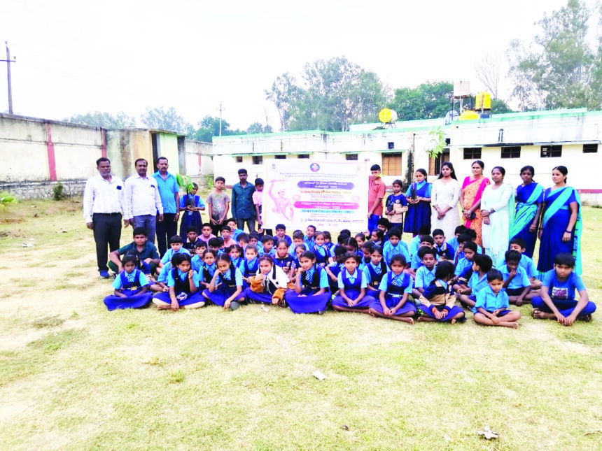 “ಕೋಳಿಪಾಳ್ಯ ಆಶ್ರಮ ಶಾಲೆಯಲ್ಲಿ ಪರಿಸರ ರಕ್ಷಣೆ ಬಗ್ಗೆ ಜಾಗೃತಿ”