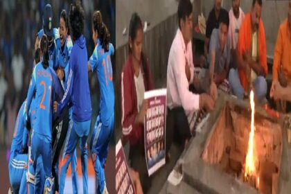 “ಐಸಿಸಿ ಮಹಿಳಾ ಕ್ರಿಕೆಟ್ ವಿಶ್ವಕಫ್ ಫೈನಲ್ ಪಂದ್ಯ ಇAಡಿಯಾ ಗೆಲುವಿಗೆ ಅಭಿಮಾನಿಗಳಿಂದ ಪೂಜೆ”