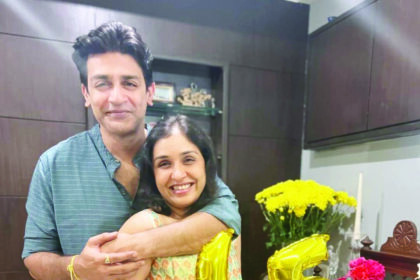 “ಪತಿ ರಘು ಮುಖರ್ಜಿ ಜೊತೆಗೆ ಕಲಾವಿದೆ ಅನು ಪ್ರಭಾಕರ್ ಹುಟ್ಟುಹಬ್ಬ ಆಚರಣೆ”