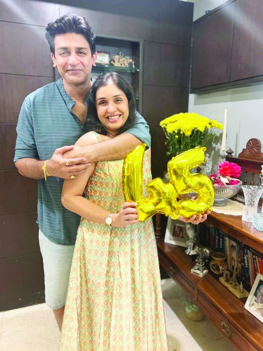 “ಪತಿ ರಘು ಮುಖರ್ಜಿ ಜೊತೆಗೆ ಕಲಾವಿದೆ ಅನು ಪ್ರಭಾಕರ್ ಹುಟ್ಟುಹಬ್ಬ ಆಚರಣೆ”