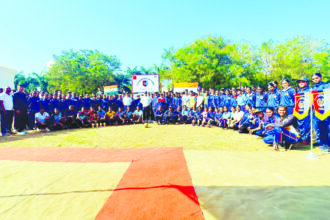 “ಕ್ರೀಡಾ ಕೂಟದೊಂದಿಗೆ ಎನ್‌ಸಿಸಿ ಕ್ಯಾಡೆಟ್‌ಗಳು ವಂದೇ ಮಾತರಂ ೧೫೦ನೇ ವರ್ಷಾಚರಣೆ ಆಚರಣೆ”