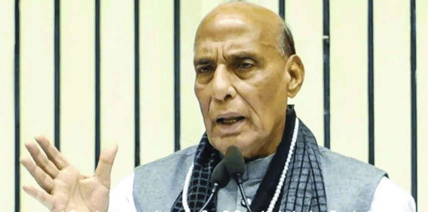 “ಭಾರತ ಯುದ್ಧವನ್ನು ಬಯಸುವುದಿಲ್ಲ: ರಾಜನಾಥ್ ಸಿಂಗ್”