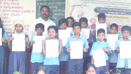 “ವಸತಿ ಶಾಲೆಯಲ್ಲಿ ಭಗವಾನ್ ಶ್ರೀಬಿರ್ಸಾ ಮುಂಡಾ ಜಯಂತಿ”