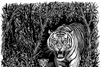 “ಹೆಣ್ಣುಹುಲಿ ಸೇರಿದಂತೆ ಮೂರು ಮರಿ ಹುಲಿಗಳ ಸೆರೆ”