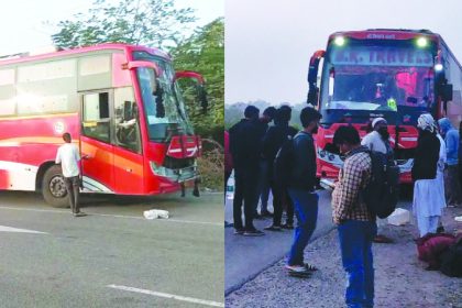 ಜೋಧಪುರ್‌ಗೆ ತೆರಳುತ್ತಿದ್ದ ಬಸ್ಸಿನ ಎಂಜಿನ್‌ನಲ್ಲಿ ಹೊಗೆ