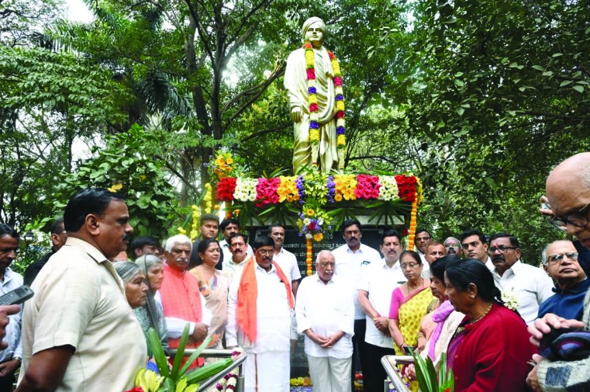 ಸ್ವಾಮಿ ವಿವೇಕಾನಂದರು ಭಾರತವನ್ನು ಜಗತ್ತಿಗೆ ಪರಿಚಯಿಸಿದ ಮಹಾನ್ ವ್ಯಕ್ತಿ: ಶಾಸಕ ಗೋಪಾಲಯ್ಯ