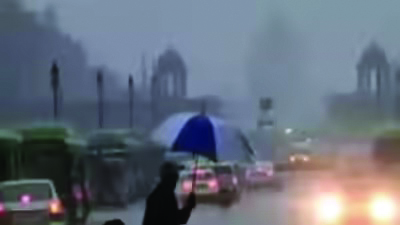 ದೆಹಲಿಯಲ್ಲಿ ಗುಡುಗು ಮಿಂಚು ಸಹಿತ ಮಳೆ