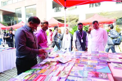 ಸೆಂಟ್ ಜೋಸೆಫ್ ವಿಶ್ವ ವಿದ್ಯಾಲಯದಿಂದ ಪುಸ್ತಕ ಪ್ರದರ್ಶನ