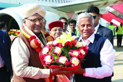 ನಗರಕ್ಕೆ ಉಪರಾಷ್ಟ ಪತಿ ಸಿ.ಪಿ.ರಾಧಾಕೃಷ್ಣನ್