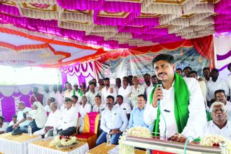 ರಾಮನಗುಡ್ಡ ಕೆರೆಗೆ ನೀರು ತುಂಬಿಸುವ ಯೋಜನೆಗೆ ಶಾಸಕ ಎಂ.ಆರ್.ಮಂಜುನಾಥ್ ಚಾಲನೆ