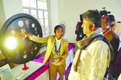 ಇಂದಿನ ಮಕ್ಕಳೇ ಮುಂದಿನ ವಿಜ್ಞಾನಿಗಳು: ಡಿಕೆ ಶಿವಕುಮಾರ್