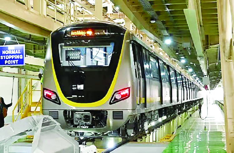 ಬೆಂಗಳೂರಿಗೆ ಚಾಲಕರಹಿತ ಮೆಟ್ರೋ ರೈಲು ಆಗಮನ