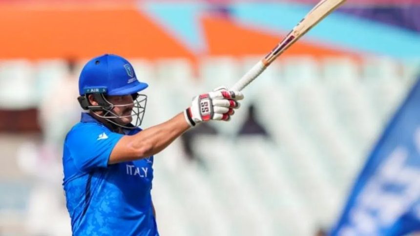 ಆಂಗ್ಲರ ವಿರುದ್ಧ ೨೫ ಎಸೆತಗಳಲ್ಲಿ ೬೦ ರನ್ ಚಚ್ಚಿದ ಇಟಲಿ ಬ್ಯಾಟರ್
