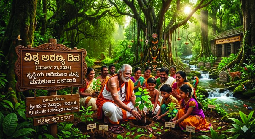 ಸೃಷ್ಟಿಯ ಆದಿಮೂಲ ಮತ್ತು ಮನಕುಲದ ಜೀವನಾಡಿ