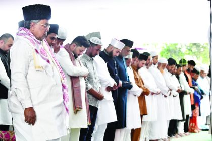 ಮಾನವಕುಲದ ಒಳಿತಿಗೆ ಪ್ರಾರ್ಥಿಸುವುದು ಅವಶ್ಯ: ಸಿಎಂ