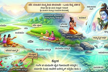 ನದಿ: ಸನಾತನ ಸಂಸ್ಕೃತಿಯ ಜೀವನಾಡಿ-ಒಂದು ದಿವ್ಯ ದರ್ಶನ