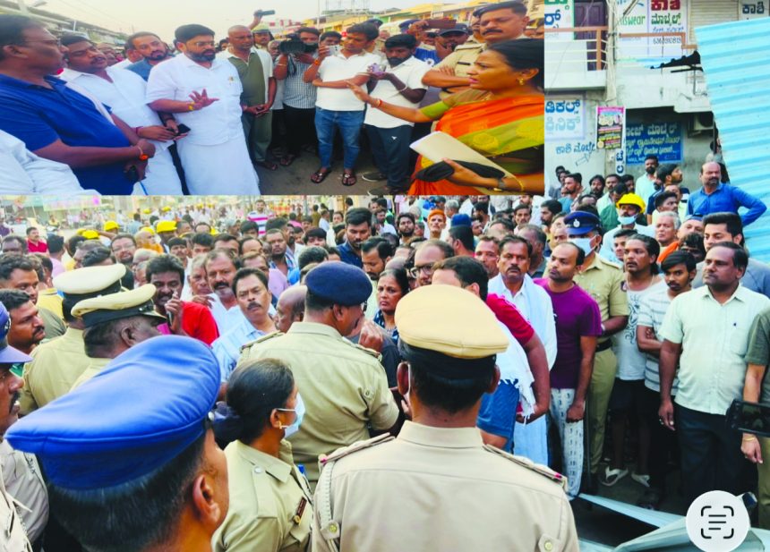 ಚಳ್ಳಕೆರೆಯಲ್ಲಿ ಬೆಳ್ಳಂ ಬೆಳಗ್ಗೆ ಜೆಸಿಬಿಗಳ ಘರ್ಜನೆ: ನಗರಸಭೆ ಅಮಾನವೀಯ ನಡೆಗೆ, ಸಾರ್ವಜನಿಕರ ಆಕ್ಷೇಪ