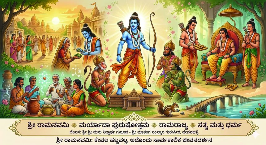 ಶ್ರೀ ರಾಮನವಮಿ ಕೇವಲ ಹಬ್ಬವಲ್ಲ, ಅದೊಂದು ಸಾರ್ವಕಾಲಿಕ ಜೀವನದರ್ಶನ