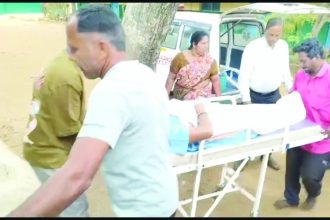 ಅಪಘಾತದಲ್ಲಿ ಗಾಯಗೊಂಡಿದ್ದ ವಿದ್ಯಾರ್ಥಿನಿ ಪರೀಕ್ಷೆಗೆ ಹಾಜರು