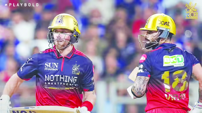 ಫಿಲ್ ಸಾಲ್ಟ್ ಆರ್ಭಟಕ್ಕೆ ವಿರಾಟ್ ಸಾಥ್! MIಗೆ ಹೀನಾಯ ಸೋಲು