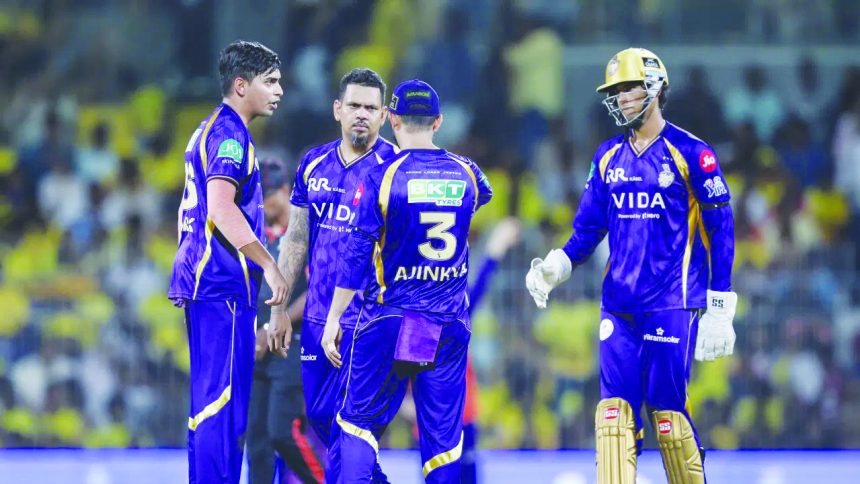 ಸತತ 6ನೇ ಪಂದ್ಯದಲ್ಲೂ ಕೆಕೆಆರ್‌ಗೆ ದಕ್ಕದ ಜಯ