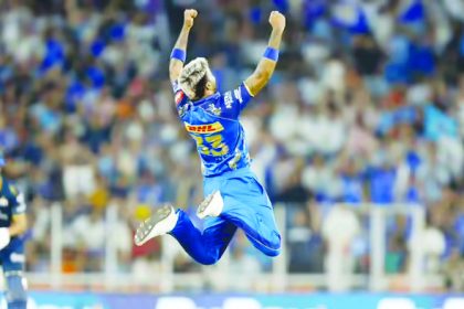 ತಿಲಕ್ ಶತಕಕ್ಕೆ ದಿಕ್ಕು ತಪ್ಪಿದ ಗುಜರಾತ್ ಕಟ್ಟಿಹಾಕಿದ ಅಶ್ವನಿ