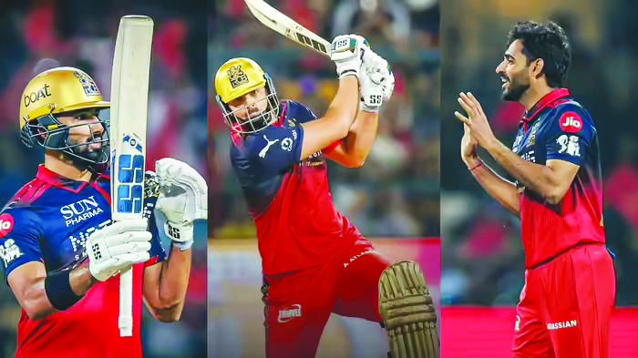 ಆರ್.ಸಿ.ಬಿ ಅಬ್ಬರದ ಮುಂದೆ ಚೆನ್ನೈ ಸೂಪರ್ ಕಿಂಗ್ಸ್ ನಿರುತ್ತರ