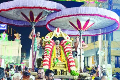 ಮೇಲುಕೋಟೆಯಲ್ಲಿ ವೈಭವದ ಚಂದ್ರಪ್ರಭಾ ವಾಹನೋತ್ಸವ