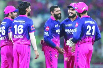 ಜಡೇಜಾ ಜಾದೂ: ತವರಲ್ಲೇ ಜೈಂಟ್ಸ್ ಕೆಡವಿ ಆರ್‌ಸಿಬಿ ಹಿಂದಿಕ್ಕಿದ ರಾಯಲ್ಸ್