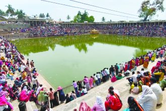 ವೈರಮುಡಿ ಬ್ರಹ್ಮೋತ್ಸವದ ನಿಮಿತ್ತ ನಡೆದ ತೀರ್ಥಸ್ನಾನ ಮಹೋತ್ಸವ