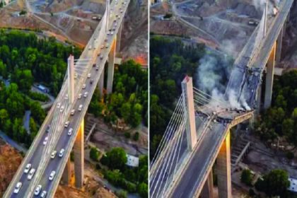 ಅಮೆರಿಕದ ಭೀಕರ ವೈಮಾನಿಕ ದಾಳಿಗೆ  ಇರಾನ್‌ನ ಅತಿ ಎತ್ತರದ `ಬಿ1′ ಸೇತುವೆ ಧ್ವಂಸ