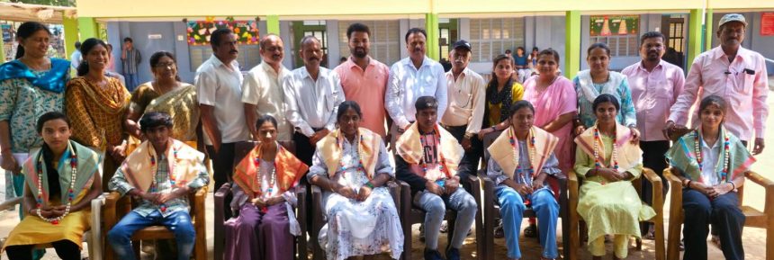 ಉತ್ತಮ ಅಂಕಗಳಿಸಿದ ವಿದ್ಯಾರ್ಥಿಗಳಿಗೆ ಗೌರವ ಸಲ್ಲಿಕೆ